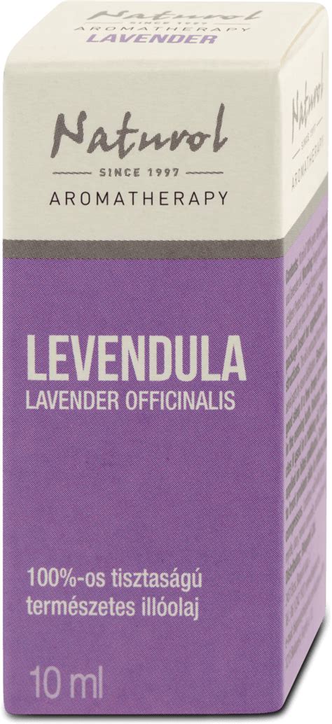 Naturol Illóolaj levendula, 10 ml Vásároljon tartósan.